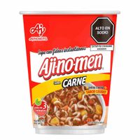 Sopa Instantánea AJINOMEN sabor a Carne Vaso 50g
