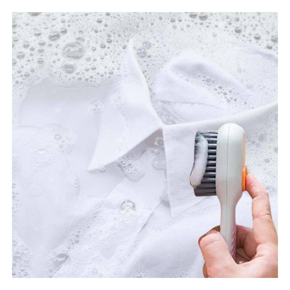 Escobilla con Dispensador Multifuncional para Uso Diario en Hogar Blanco Y+Papel Regalo