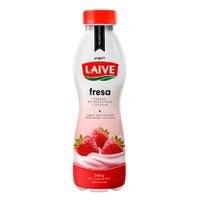 Yogurt LAIVE Bio Fresa Botella 340g
