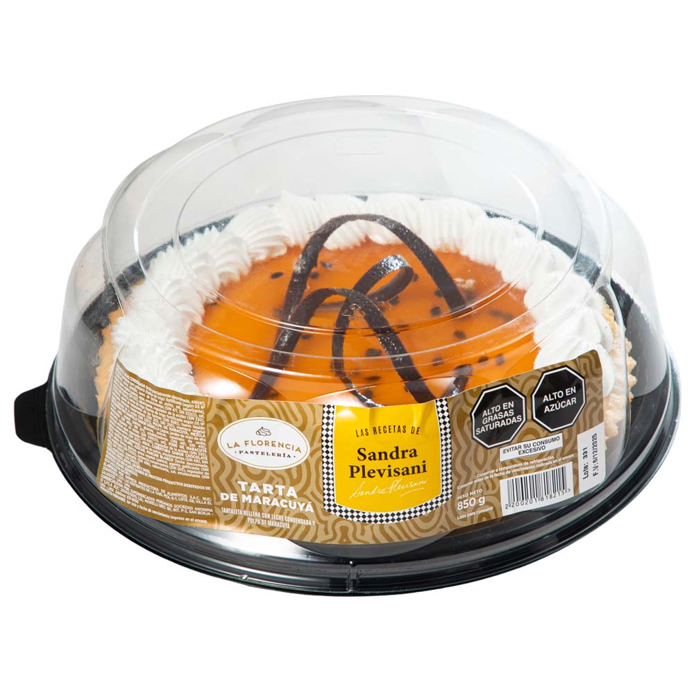 Tarta de Maracuyá LA FLORENCIA x und.