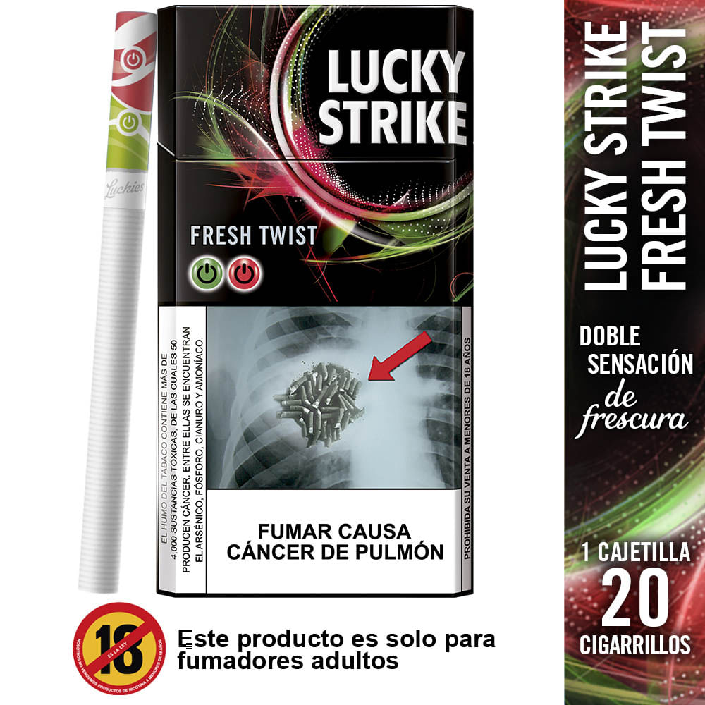 Cigarro LUCKY STRIKE Fresh Twist Caja 20un
