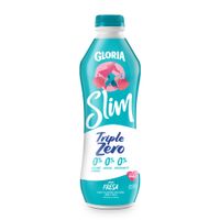 Yogurt Descremado Edulcorado GLORIA Slim Fresa Botella 946g