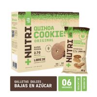 Galletas con Quinua +NUTRI Co Caja 6un