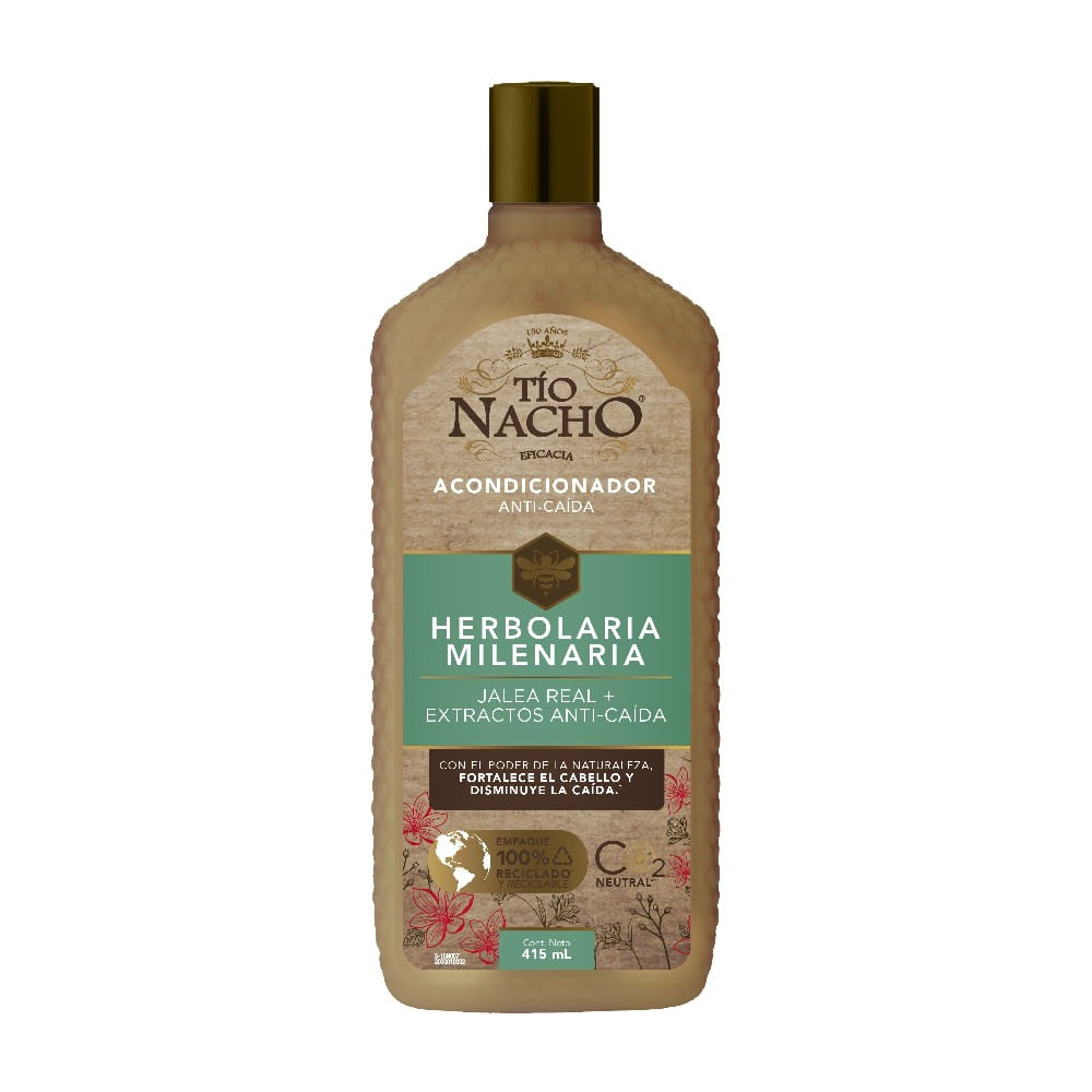 Acondicionador TÍO NACHO Anti Caída Herbolaria Frasco 415ml