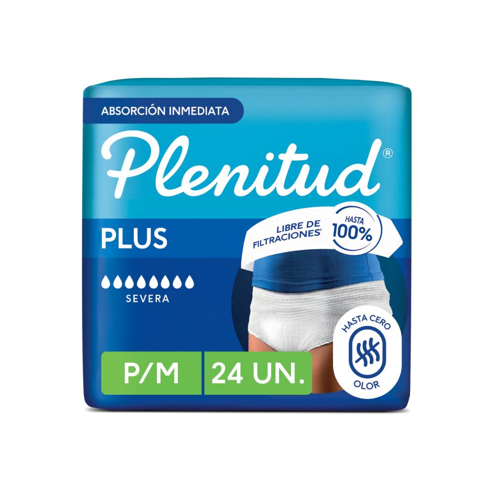 Ropa Interior Desechable PLENITUD Protect Plus P/M Paquete 24un