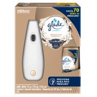 Aromatizador Automático GLADE Abrazos de Vainilla  Paquete 1un + Repuesto 175g
