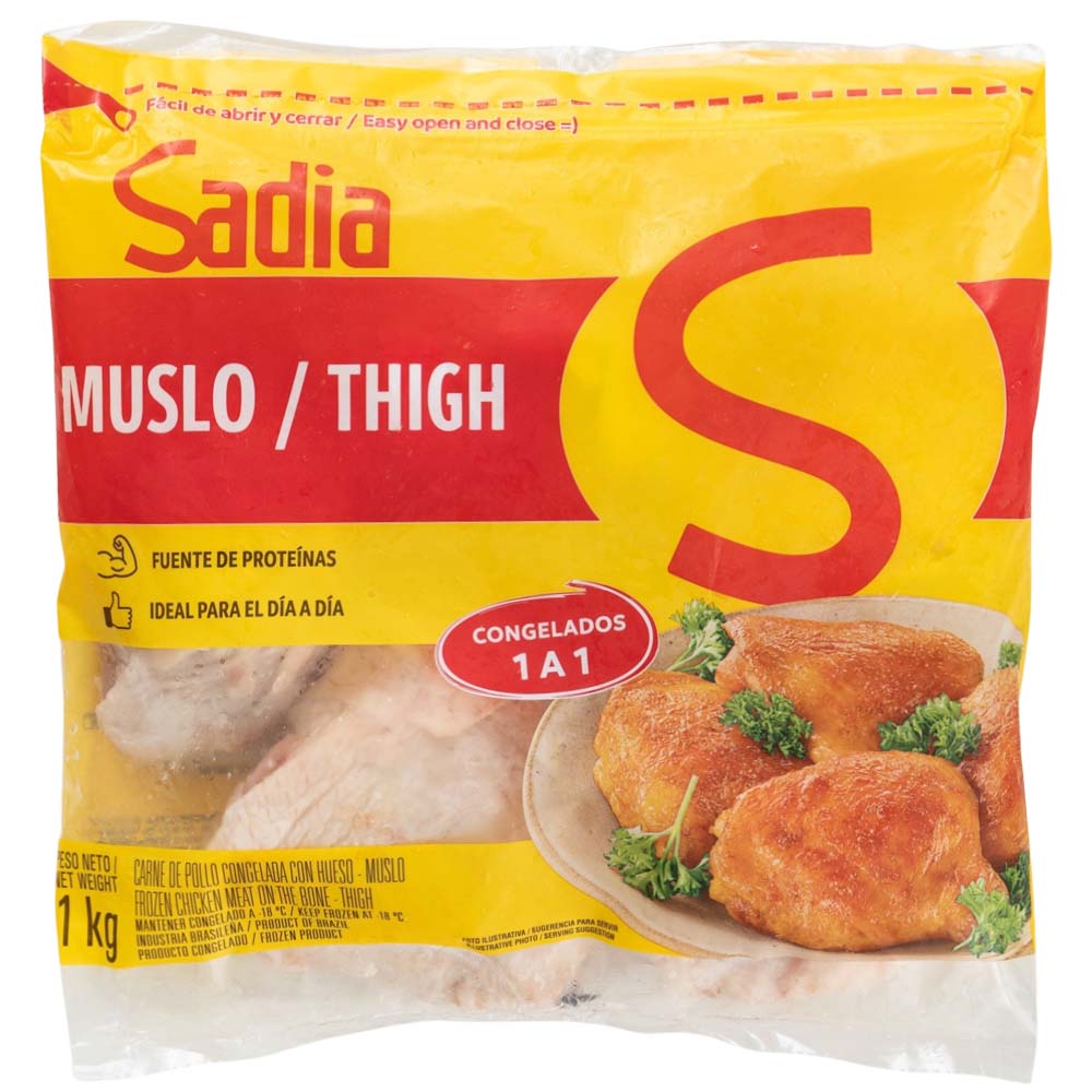 Muslos de Pollo SADIA Bolsa 1kg