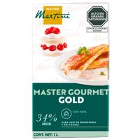 Crema UHT MASTER MARTINI Master Gourmet Gold Caja 1L