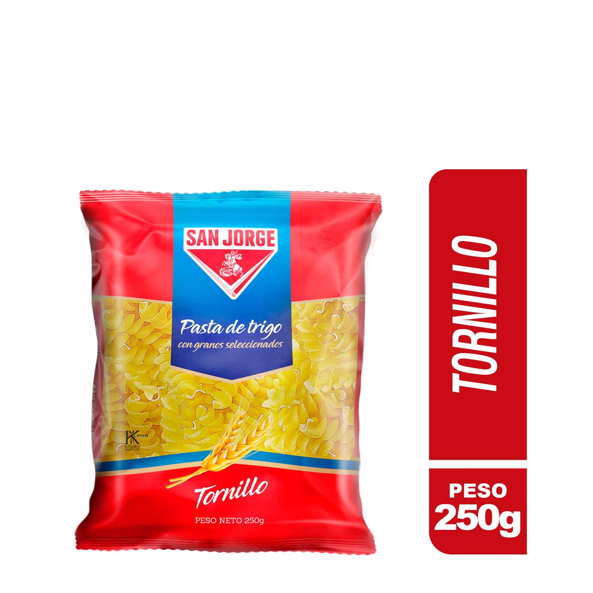 Fideos Tornillo SAN JORGE Bolsa 250g