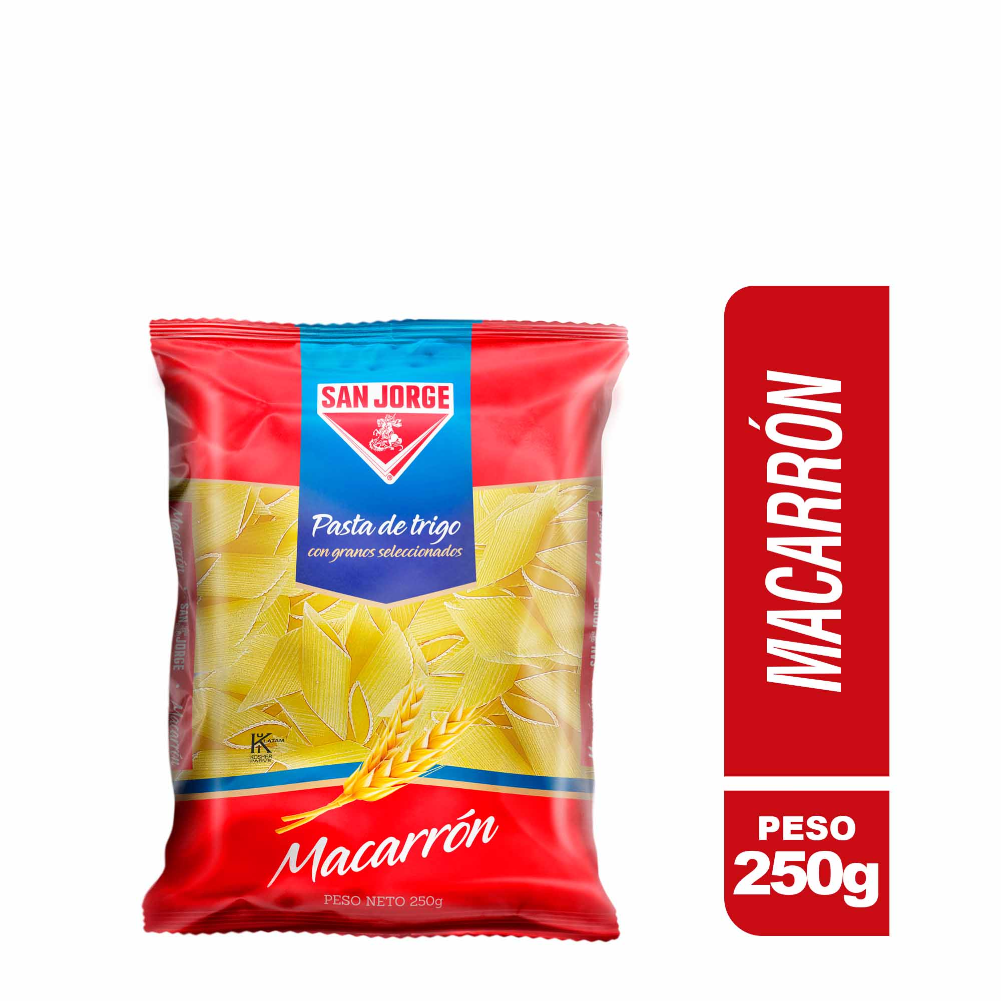 Fideos Macarrón SAN JORGE Bolsa 250g