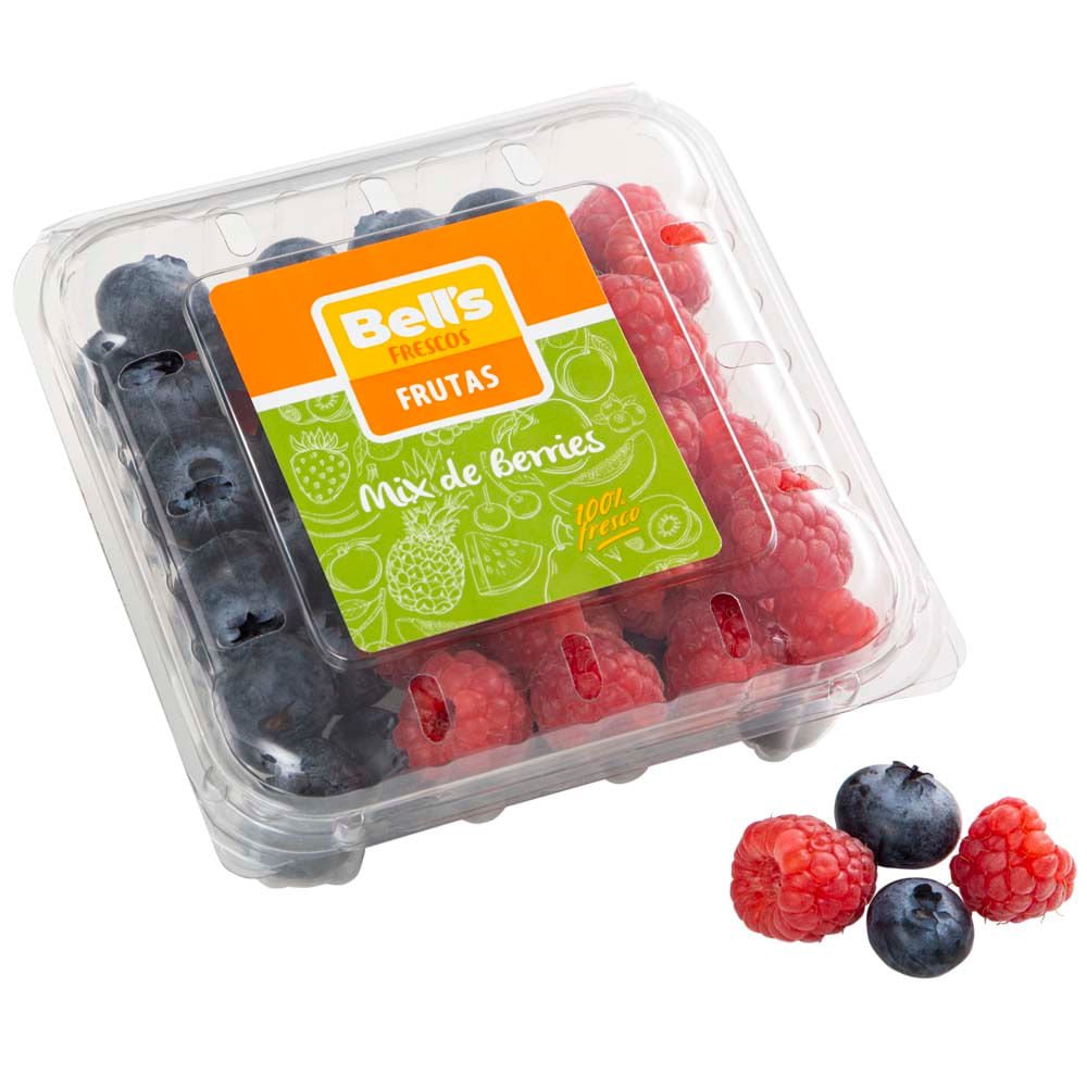 Mix Blueberries Frambuesa BELL'S Bandeja 100g