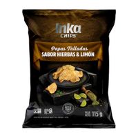Papas INKA CHIPS Finas Hierbas y Limón Bolsa 115g