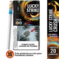 Cigarro LUCKY STRIKE Crush Slim Caja 20un