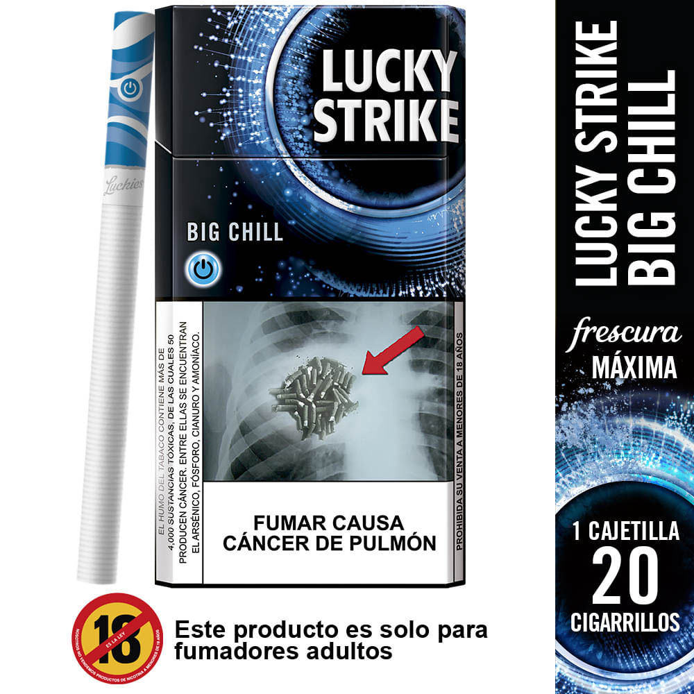 Cigarro LUCKY STRIKE Big Chill Slim Caja 20un