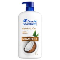 Shampoo HEAD & SHOULDERS Hidratación Aceite de Coco Botella 1L