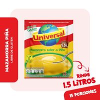 Mazamorra UNIVERSAL Sabor a Piña Bolsa 150g