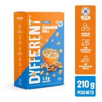 Cereal en Barra DYFFERENT Cinnamon Roll Caja 210g