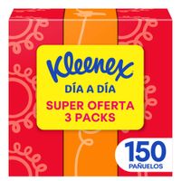 Pañuelos Faciales KLEENEX Paquete 3x50un