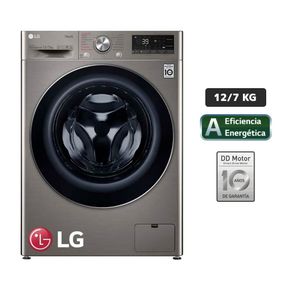 LG 12Kg 7Kg Carga Frontal Platino