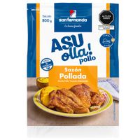 Pollo Trozado Asu Olla! Sazón Pollada Empaque 800g