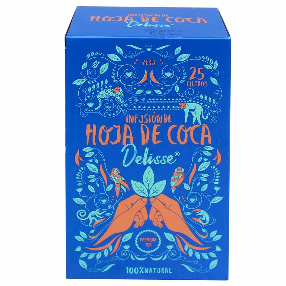 Infusión de Coca DELISSE Premium Caja 25un