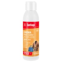 Crema Limpiador Cuero Mate SANTIAGO Botella 100ml