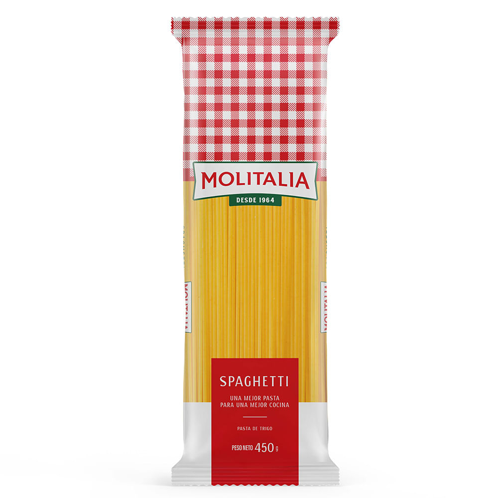 Fideos Spaghetti MOLITALIA Bolsa 450g