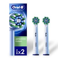 Cabezales de Repuesto ORAL-B para Cepillo Dental Eléctrico Advanced Clean Blíster 2un