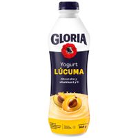 Yogurt Bebible GLORIA Sabor a Lúcuma Botella 946g