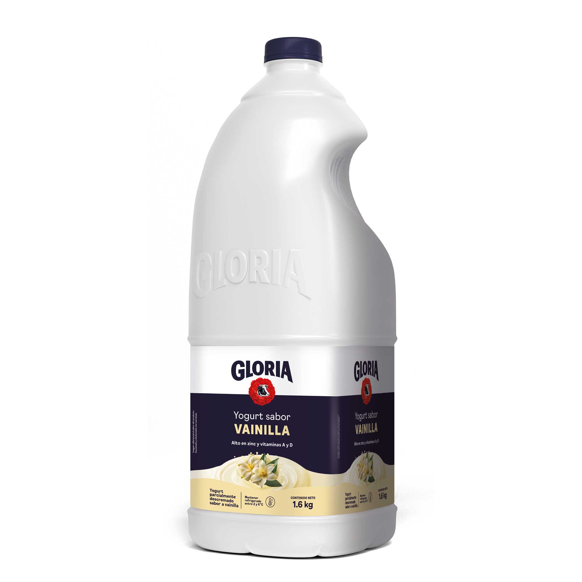 Yogurt Parcialmente Descremado GLORIA Vainilla Galonera 1.6Kg
