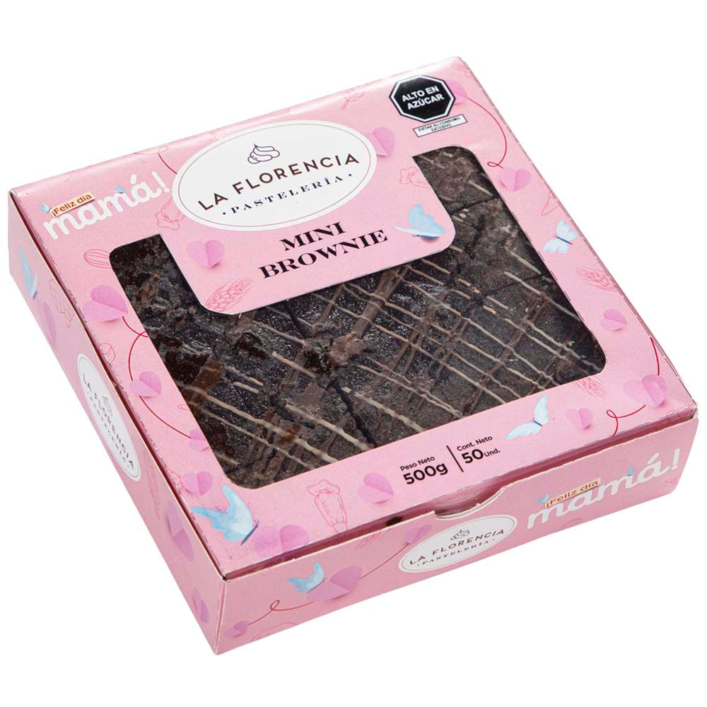 Mini Brownies LA FLORENCIA Caja 50un
