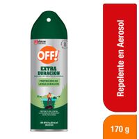 Repelente de Insectos en Aerosol OFF! Extra Duración Frasco 202ml