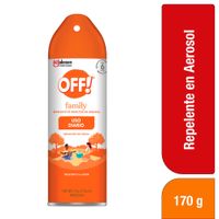 Repelente de Insectos en Aerosol OFF! Family Frasco 217ml