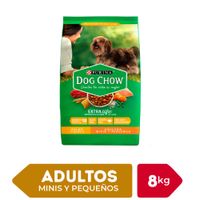 Alimento para Perro DOG CHOW Adulto Minis y Pequeños Bolsa 8Kg