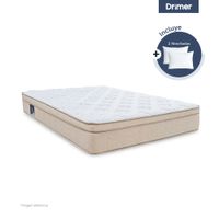 Colchón DRIMER Super Nova 2 Plazas  + 2 Almohadas