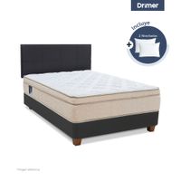 Dormitorio DRIMER Super Nova 2 Plazas + 2 Almohadas