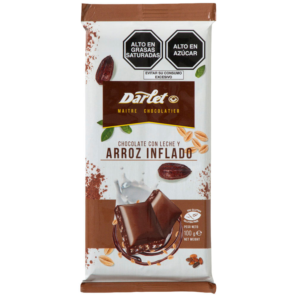 Chocolate Crujiente DARLET Tableta 100g