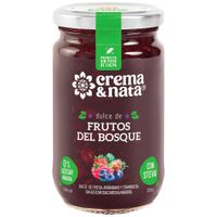 Mermelada Dieta CREMA&NATA Frutos del Bosque Frasco 330g