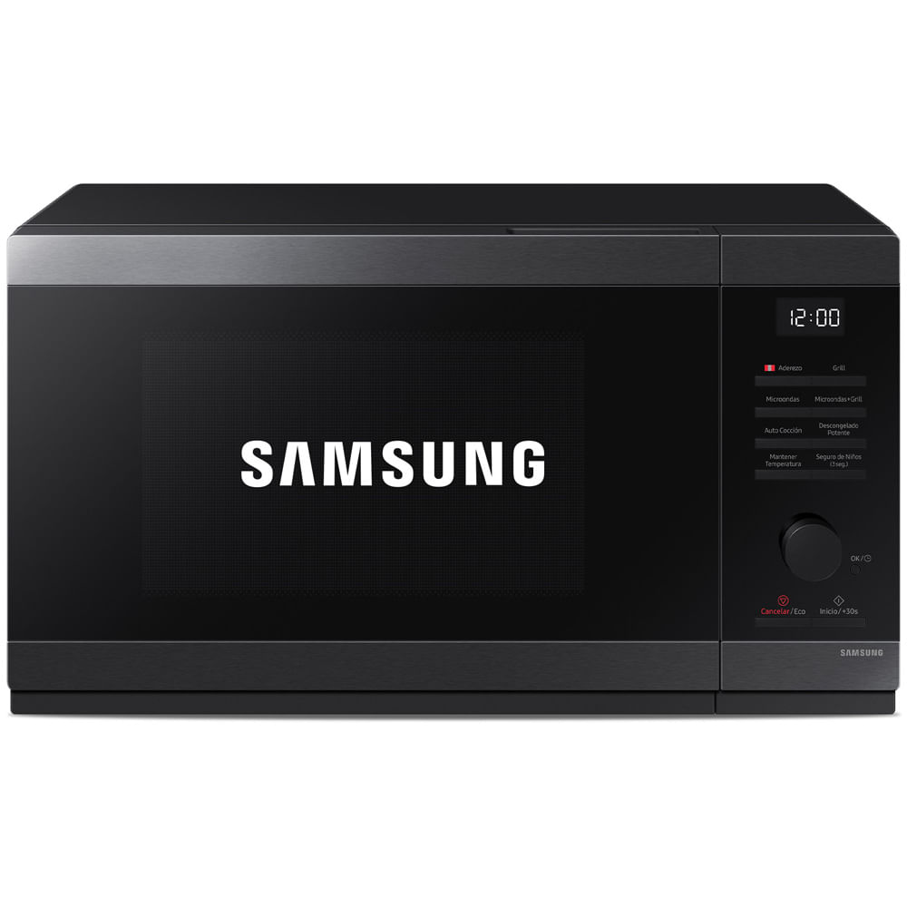 Horno Microondas Cheff Samsung con Grill Dorador 32L Negro MG32DG4524AGPE