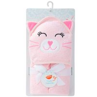 Toalla Capucha Gatito BABY EUREKA