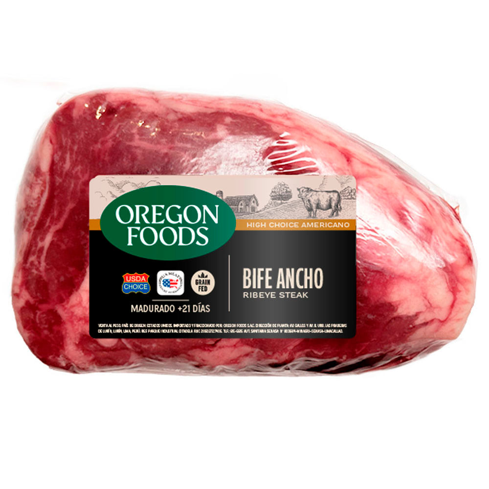 Bife Ancho OREGON FOODS x kg