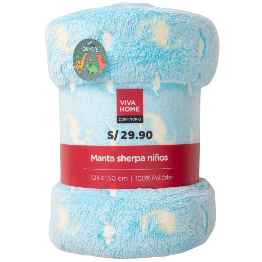 Manta Sherpa VIVA HOME Print Boy Pdq (Modelos Aleatorios)