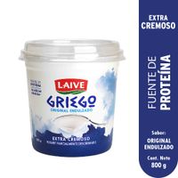 Yogurt Griego Original LAIVE Pote 800g