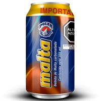 Bebida Carbonatada MALTA POLAR Lata 355ml