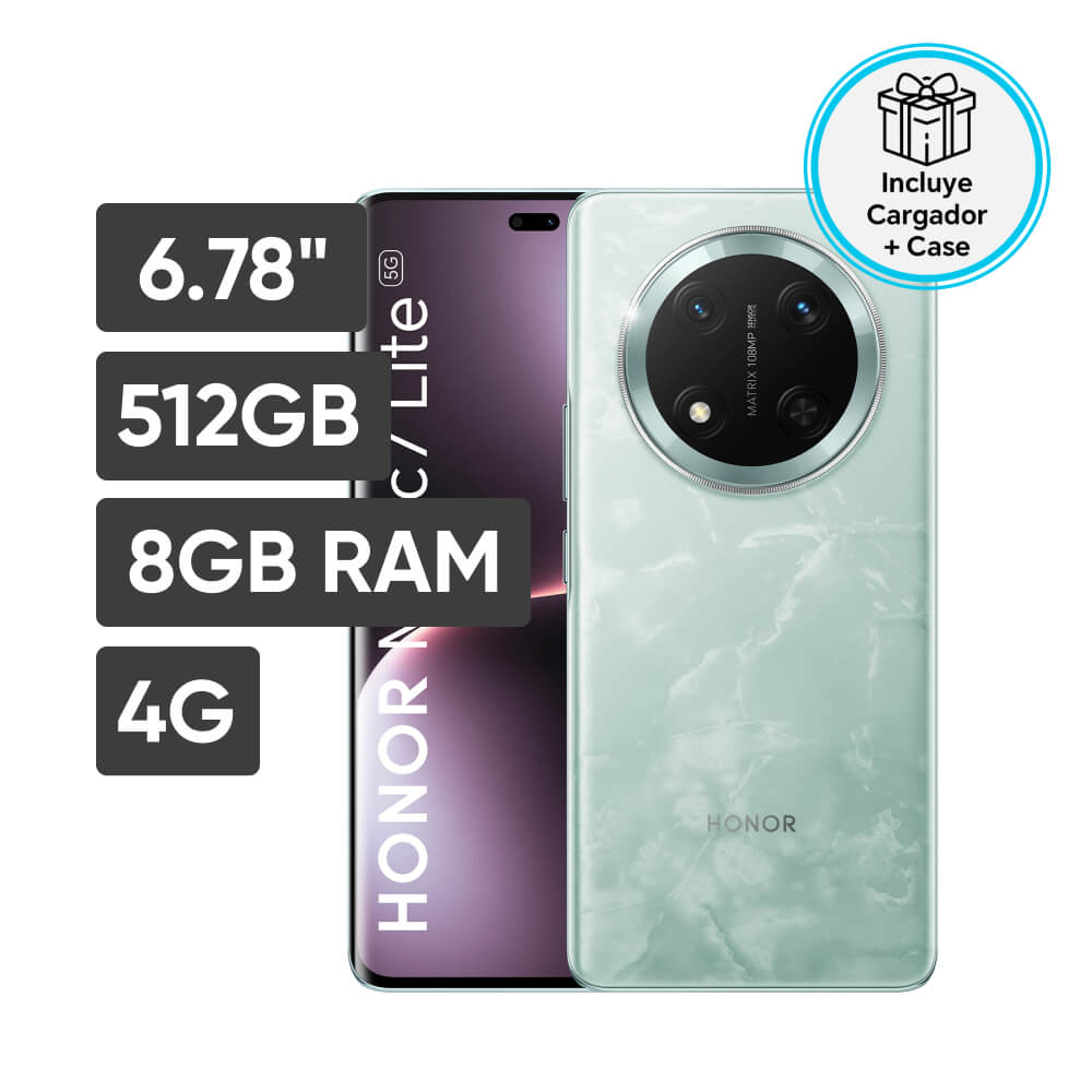 Smartphone HONOR Magic 7 Lite 6.78"" 8GB 512GB 108MP+5MP Cyan