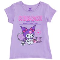Polo manga corta Kuromi Lila (Talla Aleatoria)