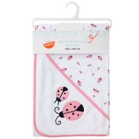 Cuna manta interlock con capucha BABY EUREKA
