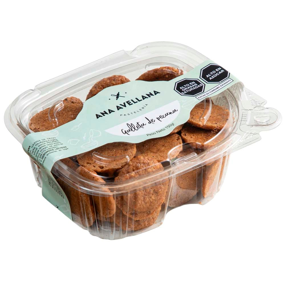 Galletas con Pecanas ANA AVELLANA Bandeja 150g