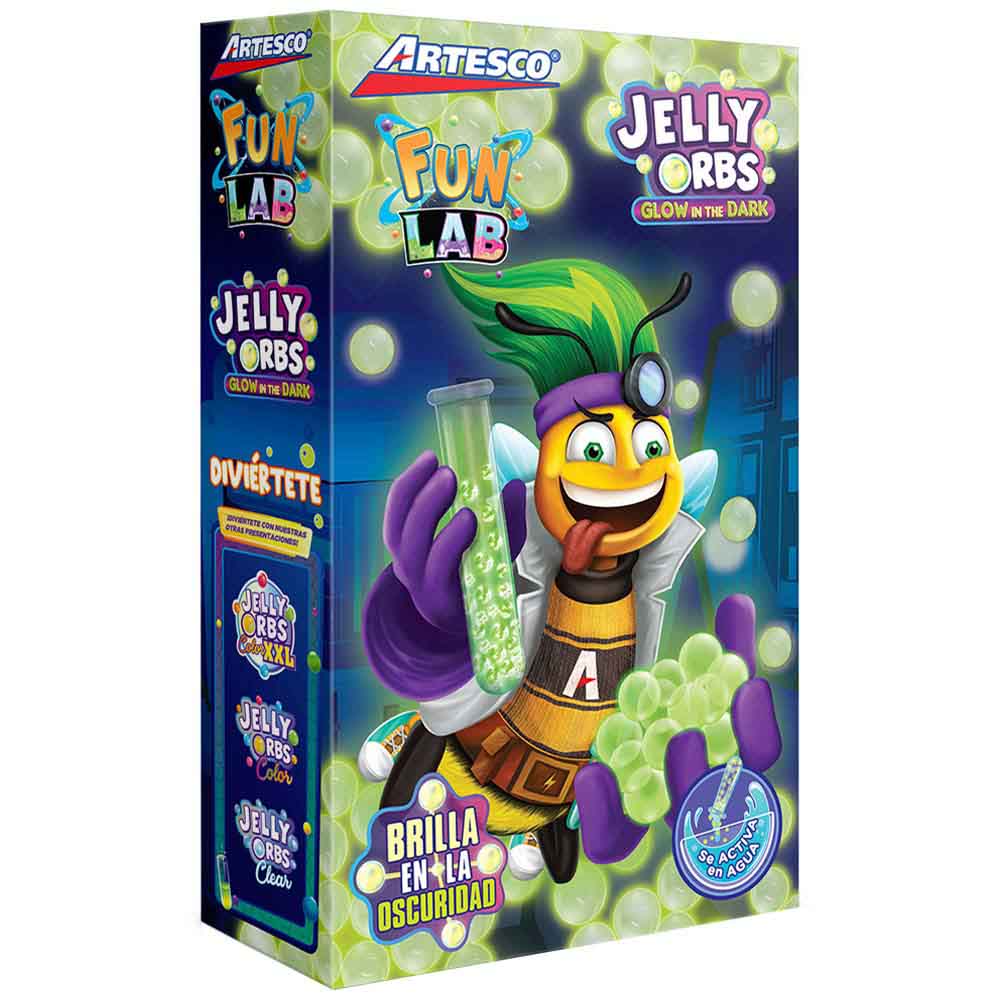 Pack ARTESCO Jelly Orbs Glow In The Dark