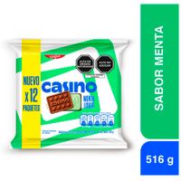 Galleta CASINO Sabor Menta Empaque 43g Paquete 12un